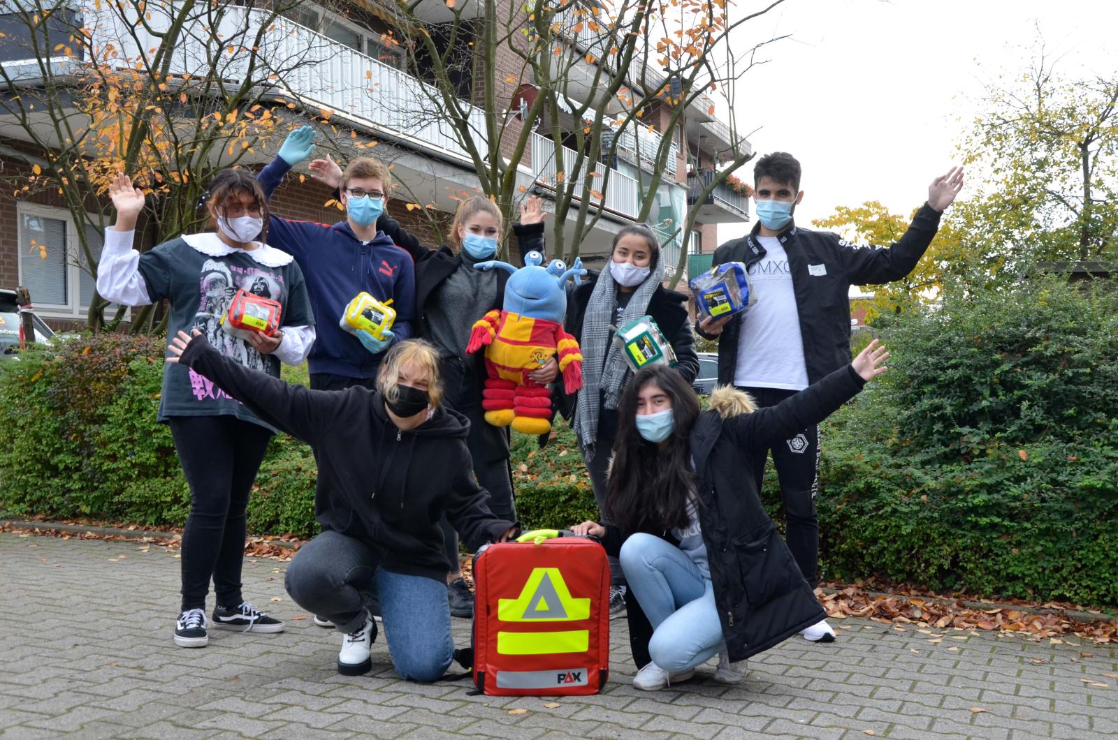 Zuwachs beim ASB-Schulsanitätsdienst an der Bertha-von-Suttner-Schule