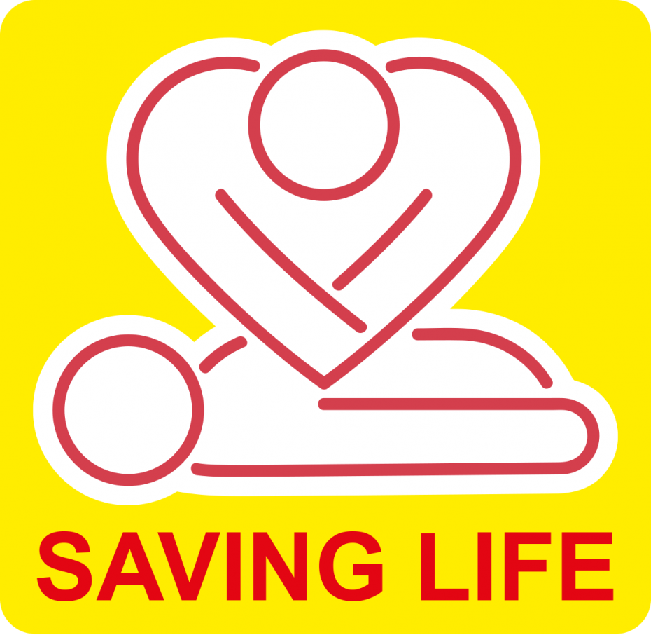 Logo SAVING LIFE neu