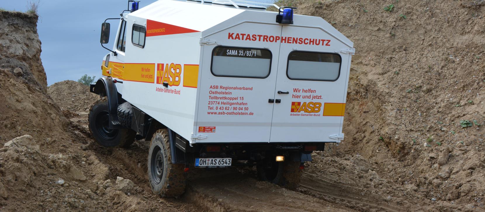 Katastrophenschutz im ASB Schleswig-Holstein