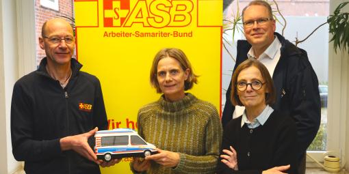 Spende Wünschewagen Lions-Club Kiel-Oben spendet 4000 Euro an den Wünschewagen.