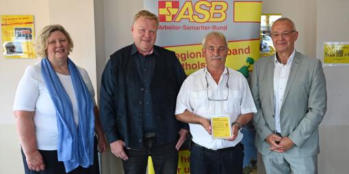 Edith Wallmeier, Axel Schröter, Udo Glauflügel und Thomas Elvers (v.l.n.r.)